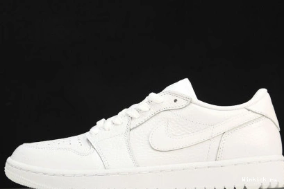 White Triple Jordan Low Golf Retro 1 1024